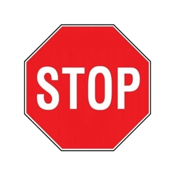 Segnale di STOP (ottagono rosso)